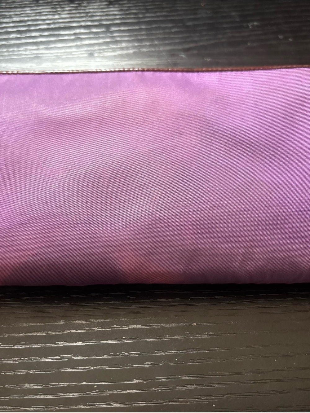 Authentic Prada Tessuto Nylon Zip-Around Long Wallet – Violet/Purple - Picture 5 of 12